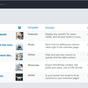 Admin Columns Pro